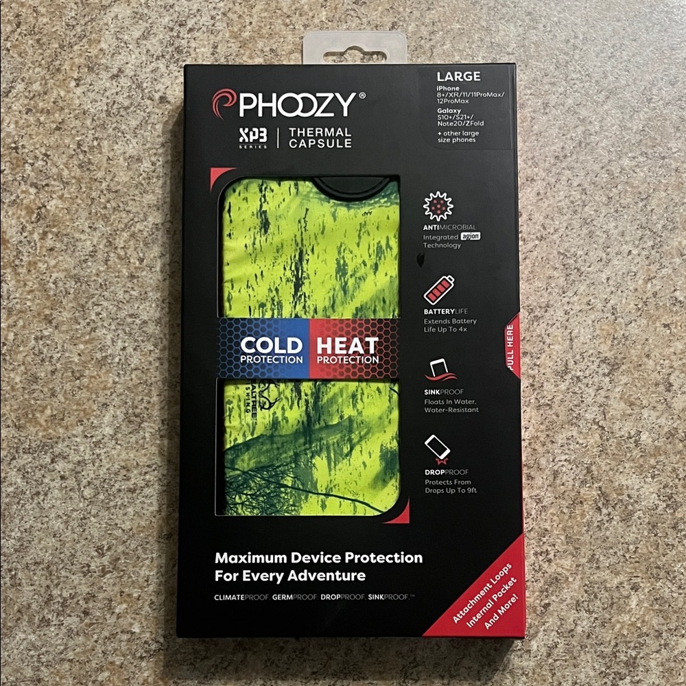 Phoozy Thermal Capsule for Devices - Neon Green